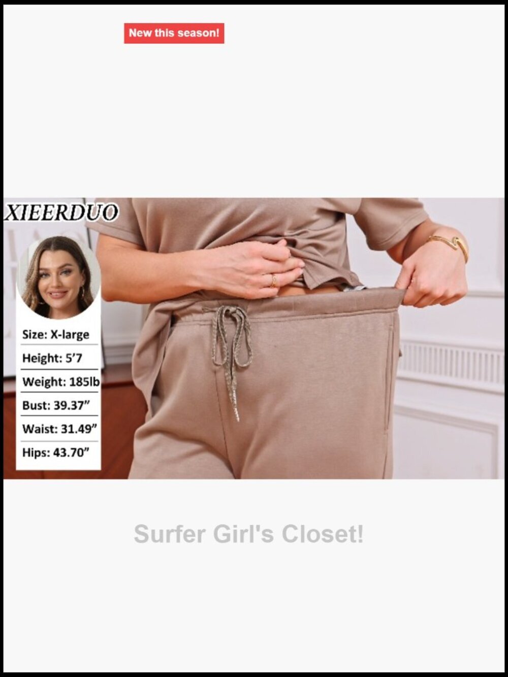 Side Slit Lounge Set 2 Piece Travel Outfits Cozy Loungewear Wide Leg Tracksuits - Picture 7 of 7